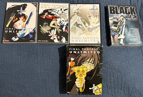 Final Fantasy: Unlimited Phase 1 & 2 / Black Lagoon - The Collection (DVD)