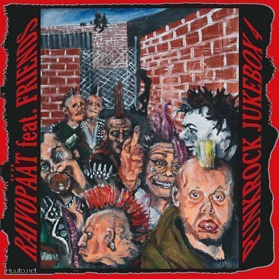 Raivopäät Feat. Friends - Punkrock Jukebox 4 ja badge