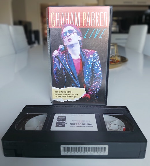 Graham Parker Live VHS