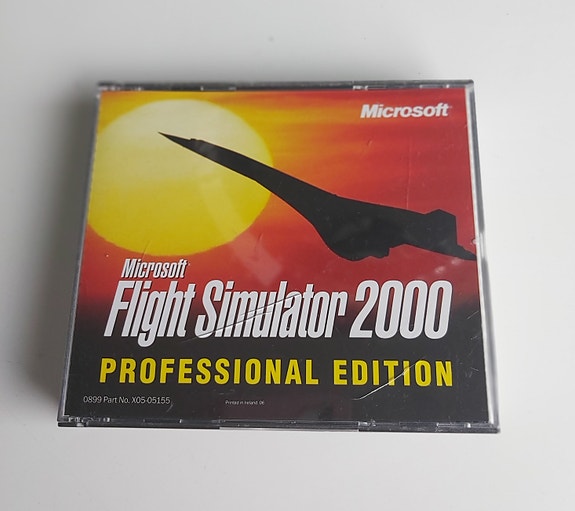 Microsoft Flight Simulator 2000 PC-peli Professional Edition
