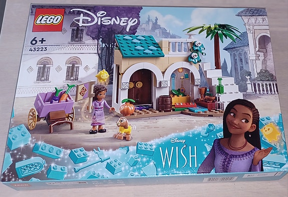 LEGO Disney Princess 43223 - Asha Rosas-kaupungissa : uusi ja avaamaton