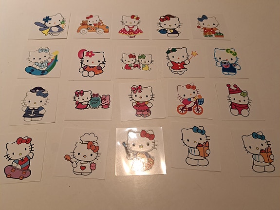 Hello Kitty Tattoo kuvia 20 kpl.