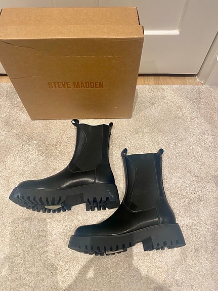 Steve Madden bikers kengät koko 39, uudet