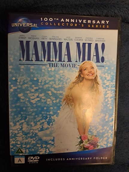 Mamma Mia The Movie dvd