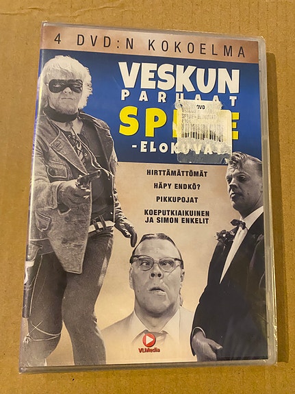 VESKUN PARHAAT SPEDE-ELOKUVAT 4-DVD-BOX