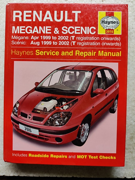 Renault Megane & Scenic korjausopas