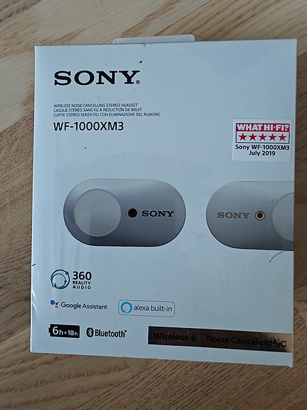 Sony WF-1000XM3 -Bluetooth-vastamelukuulokkeet