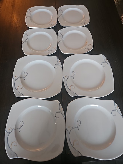 Apilanlehti Victoria lautaset