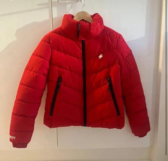 Superdry talvitakki Punainen XS