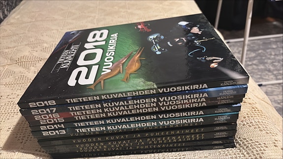 Tieteen kuvalehden vuosikirjat