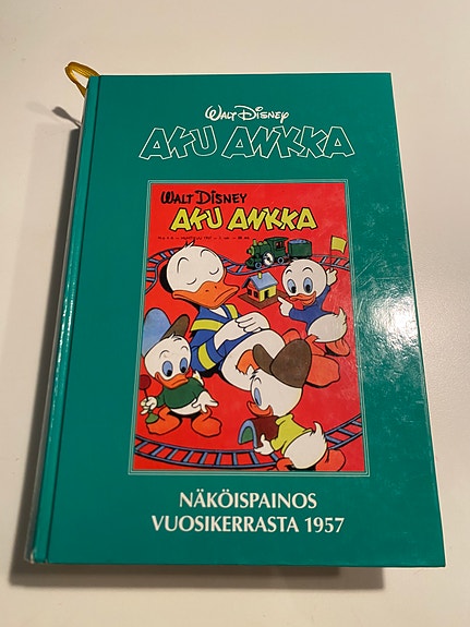 Aku Ankka Näköispainos v.1957