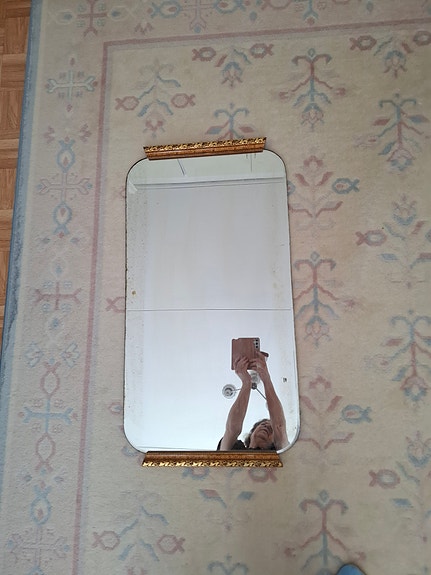 Peili 45x85 cm 50-luvulta