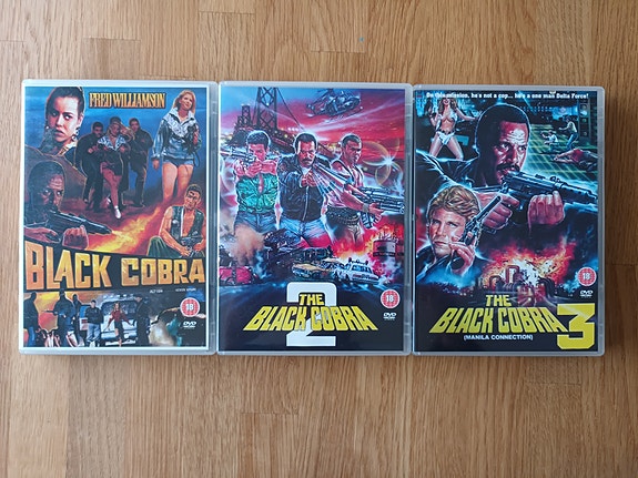 Black Cobra 1-3 DVD
