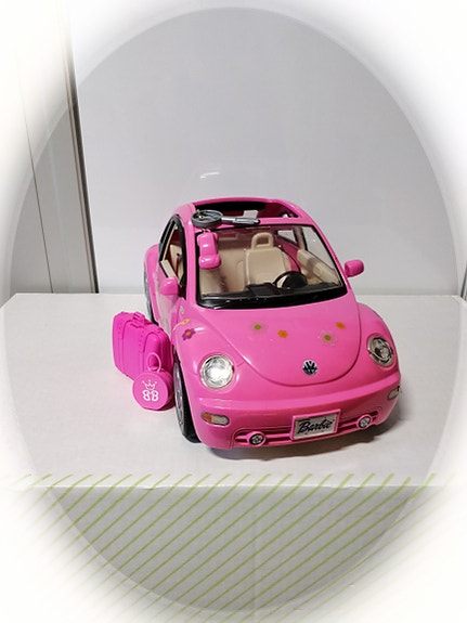 Barbie auto Volkswagen avaimilla