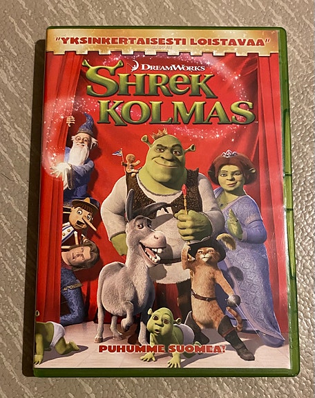 DVD Shrek Kolmas
