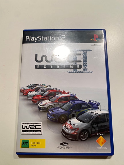 Playstation 2 WRC Extreme peii