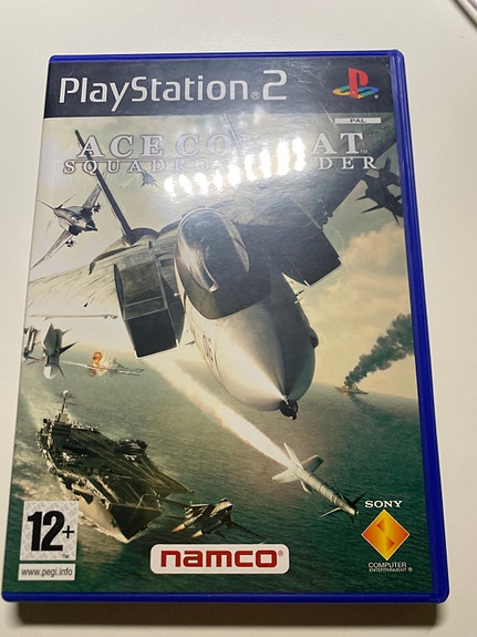 Playstation 2 Ace Combat peli