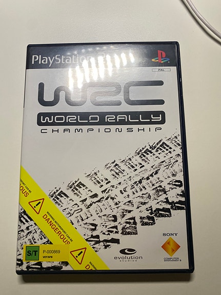 Playstation 2 WRC World Rally Championship peli