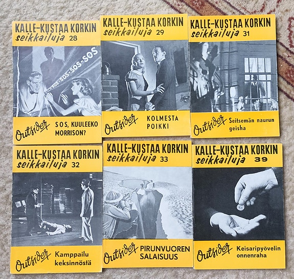 Kalle-Kustaa Korkin Seikkailuja 6 kpl