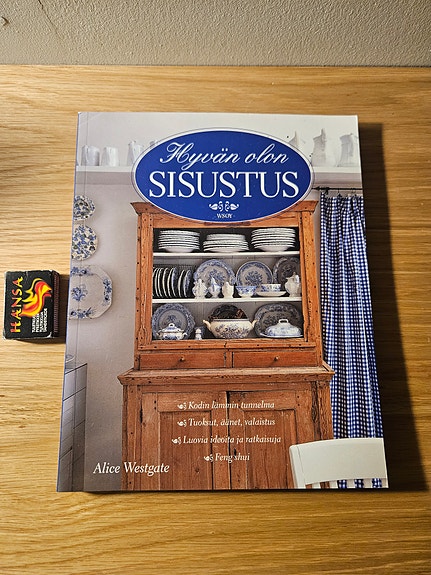 Hyvän olon sisustus kirja koti feng shui