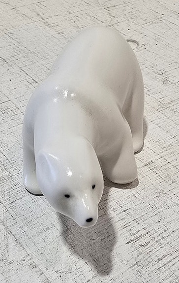 Arabia Jääkarhu posliinifiguuri