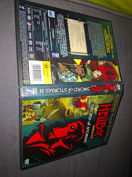 Hellboy Sword of Storms Animated DVD-elokuva