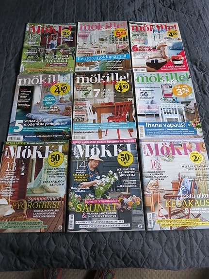 Mökki lehtiä 9 kpl