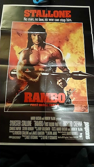 Rocky, rambo posters