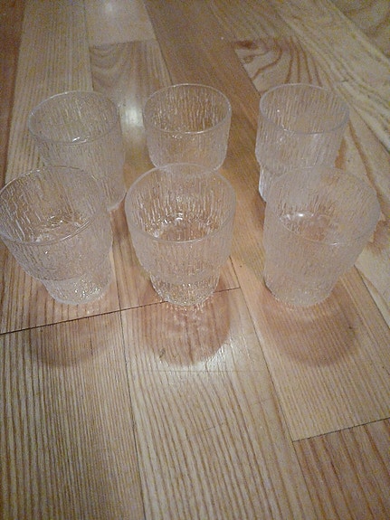 Iittala Paadar snapsilasit 6 kpl kirkas lasi