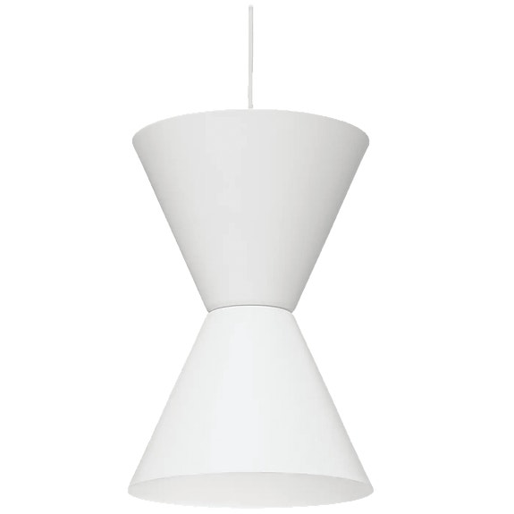 Länsi Design Riippuvalaisin valkoinen