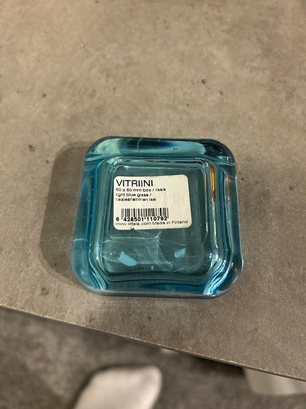 2 kpl Iittala Vitrini, sininen