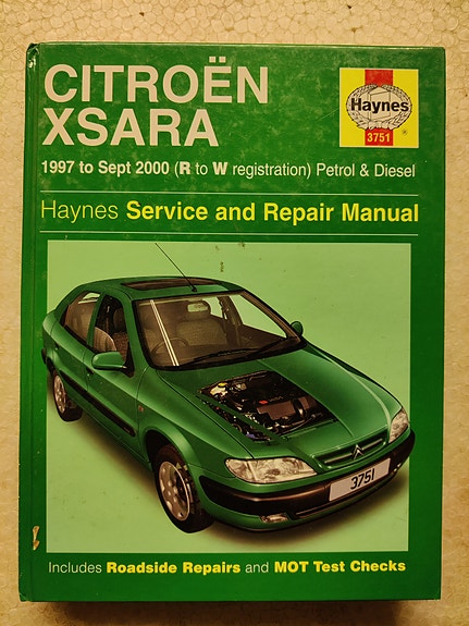 Citroen Xsara korjausopas