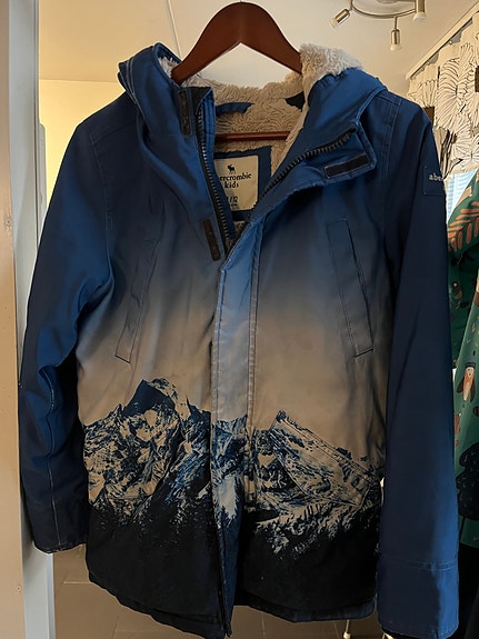 Abercrombie & Fitch Kids Sininen Lasten Takki Koko 146 Unisex