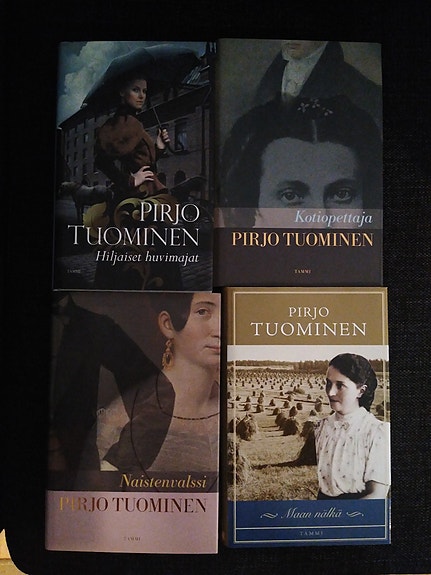 Pirjo Tuomisen kirjoja