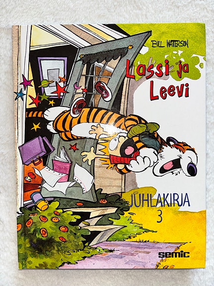 Bill Watterson Lassi ja Leevi Juhlakirja 3 Sarjakuva