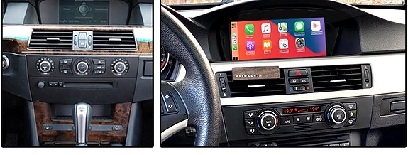 Android soitin BMW 5-sarja E60 E61 E62 E63 2004-2010