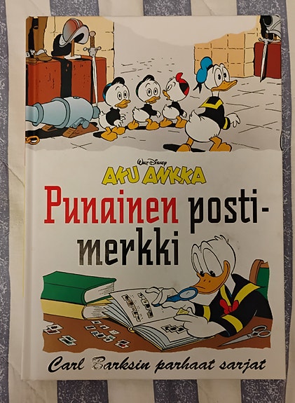 Carl Barksin parhaat sarjat, Punainen postimerkki