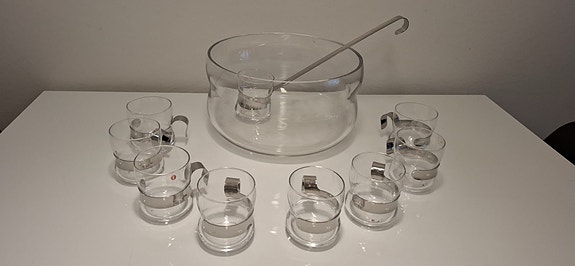 Iittala Paula boolimalja ja lasit