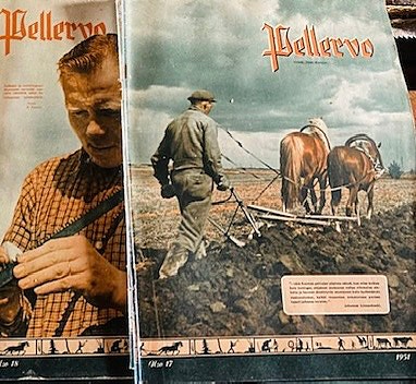Vanhoja lehtiä 1950-luvulta