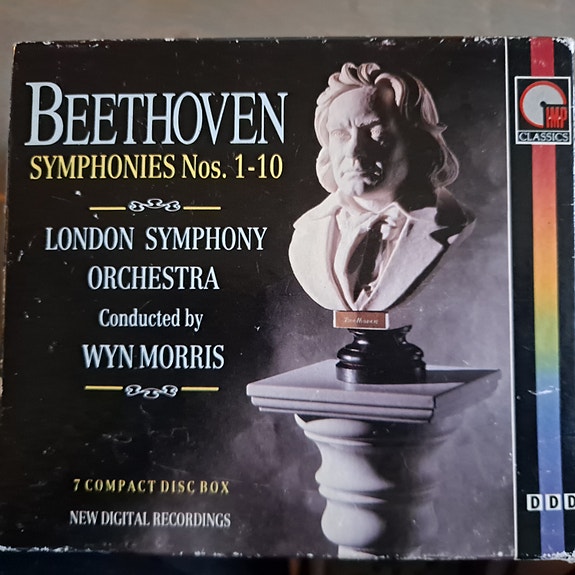 Beethovenin sinfoniat 1-10 cd-boxi