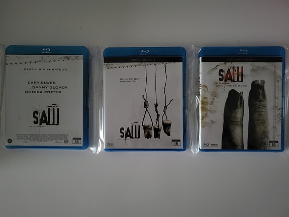 Saw elokuvat Blu-ray