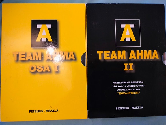 Team Ahma 1 ja 2 dvd
