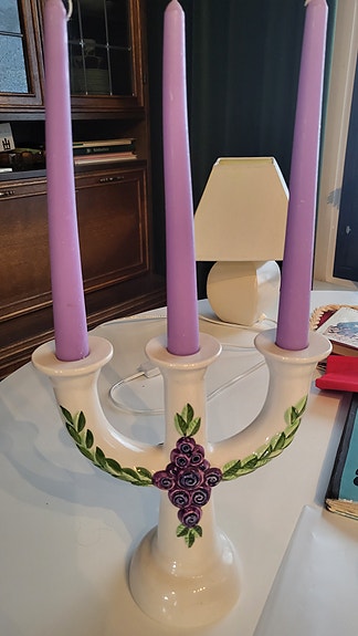 Vanha kynttilänjalka