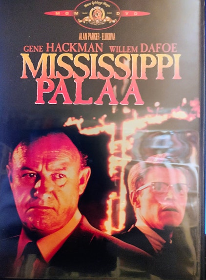 Mississippi palaa dvd