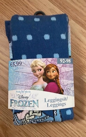 Disney Frozen -leggingsit Elsa ja Anna