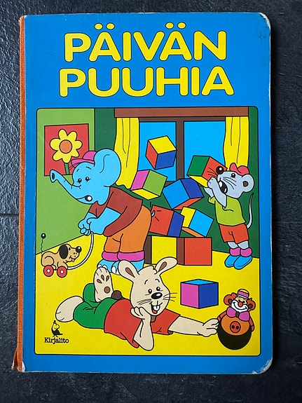 Päivän Puuhia, pienten Lasten katselukirja, Värikäs Kuvitus