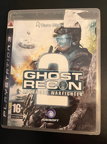 Ubisoft Ghost Recon 2 Advanced Warfighter Playstation 3 Peli