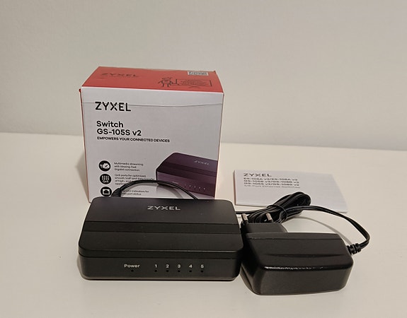 ZyXEL GS-105B -5-porttinen gigabitin kytkin