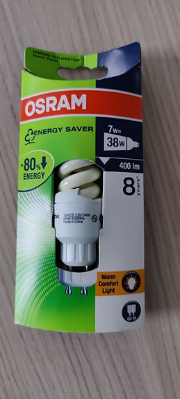 Osram GU10 energiansäästölamppu