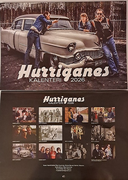 Hurriganes Kalenteri 2026